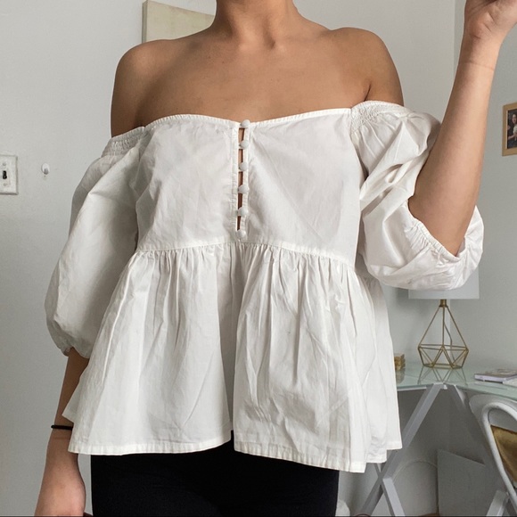 Free People Tops - 🏷 Free People Veronica Sweetheart Top | NWT